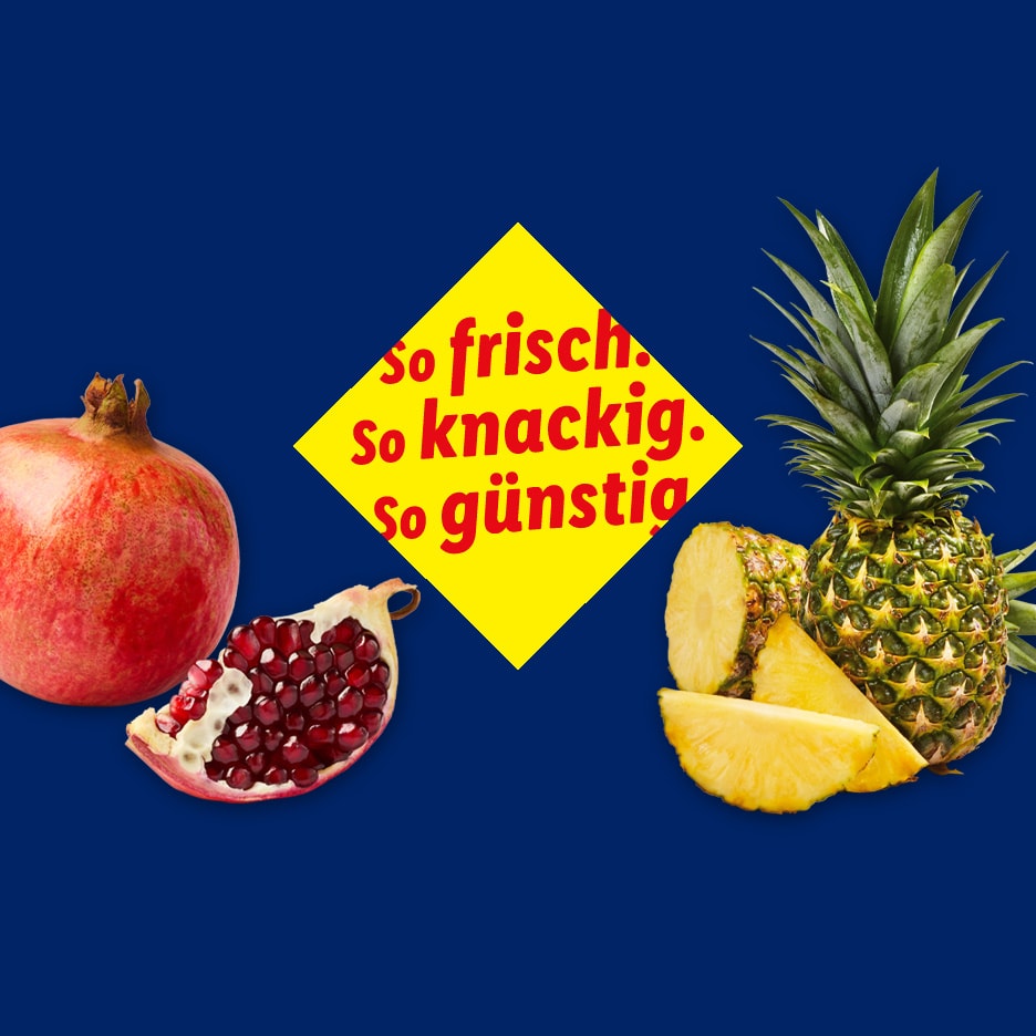 So frisch. so knackig. So günstig.