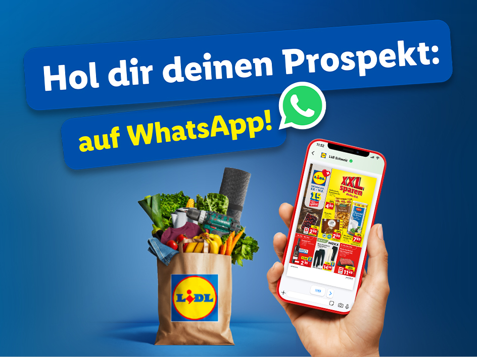 WhatsApp Aktionsprospekt