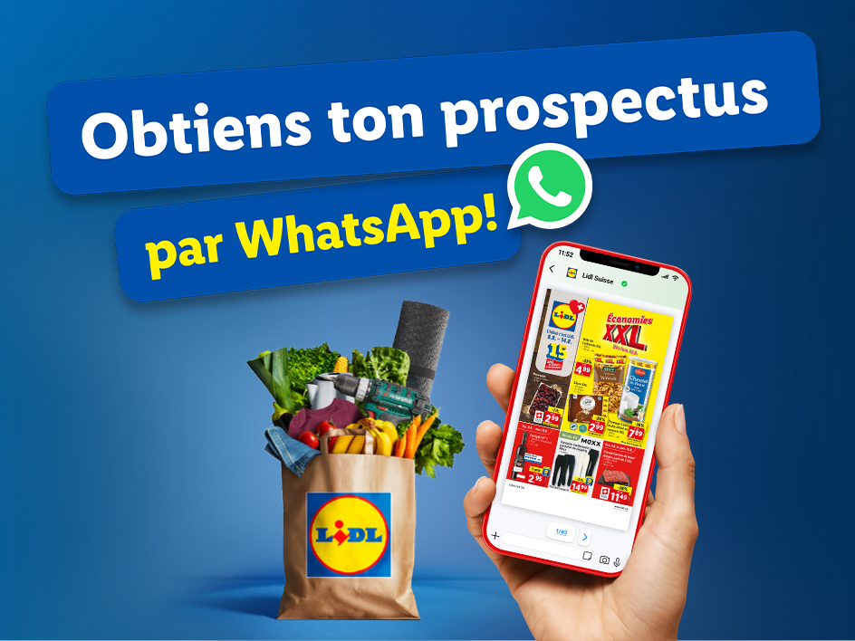 Prospectus d’actions par WhatsApp