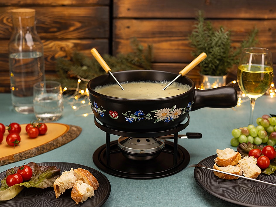 Tout ce dont tu as besoin pour tes soirées fondue et raclette