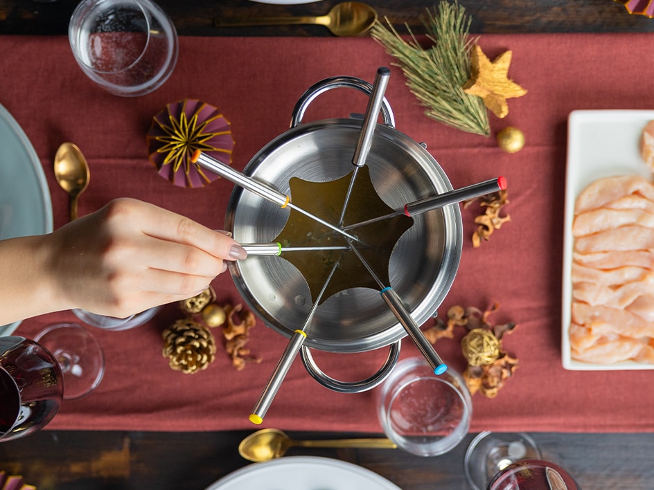 Tout ce dont tu as besoin pour ta soirée raclette ou fondue