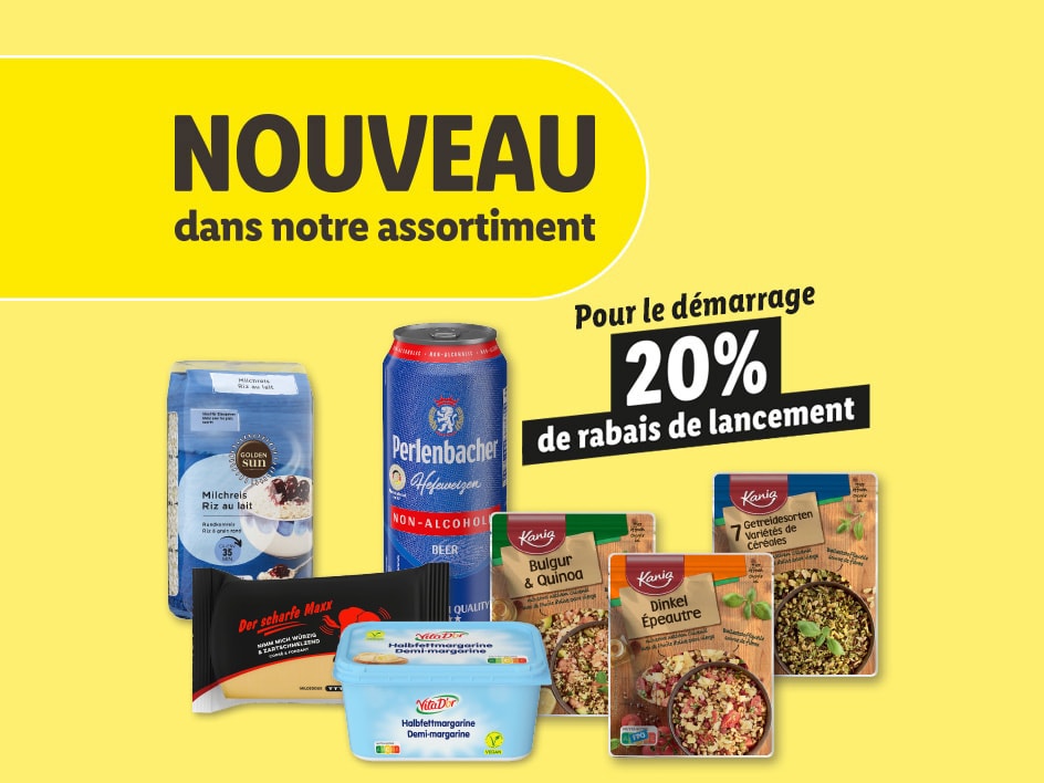 Nouveau dans notre assortiment