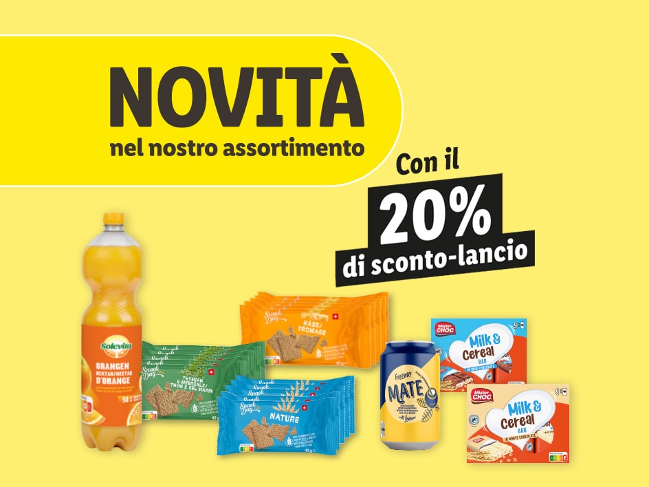 Novità nel nostro assortimento