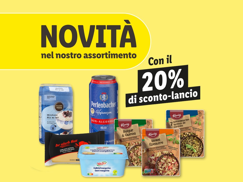 Novità nel nostro assortimento