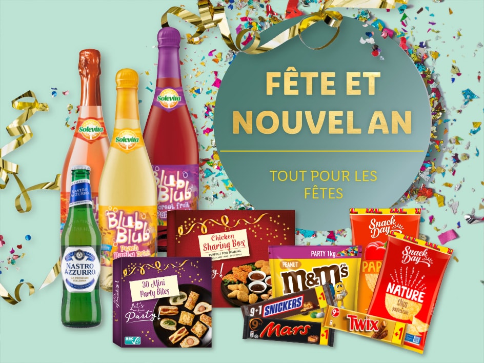 Fête et Nouvel An – tout pour les fêtes