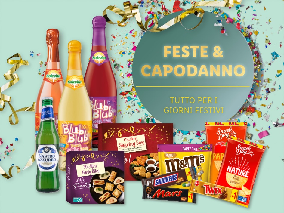 Feste e Capodanno – tutto per i giorni festivi