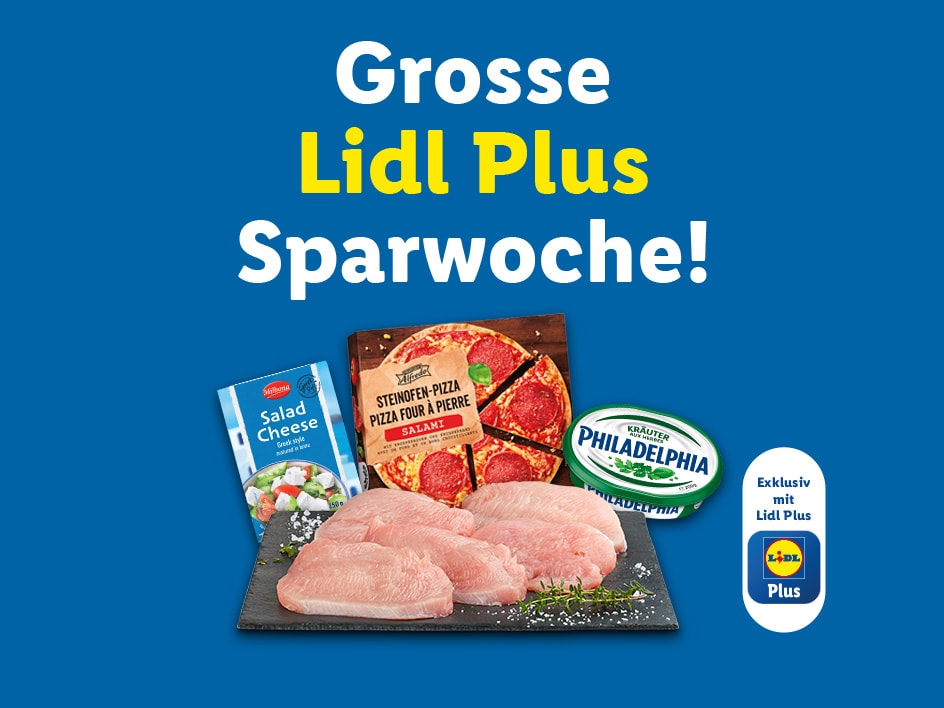 Grosse Lidl Plus Sparwoche! 💙