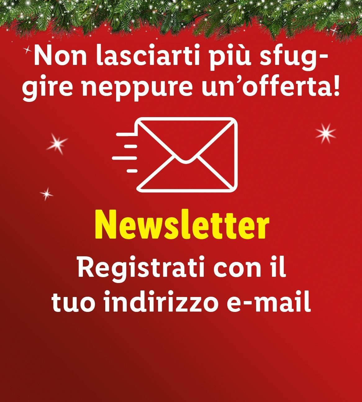 Iscrizione alla Newsletter –