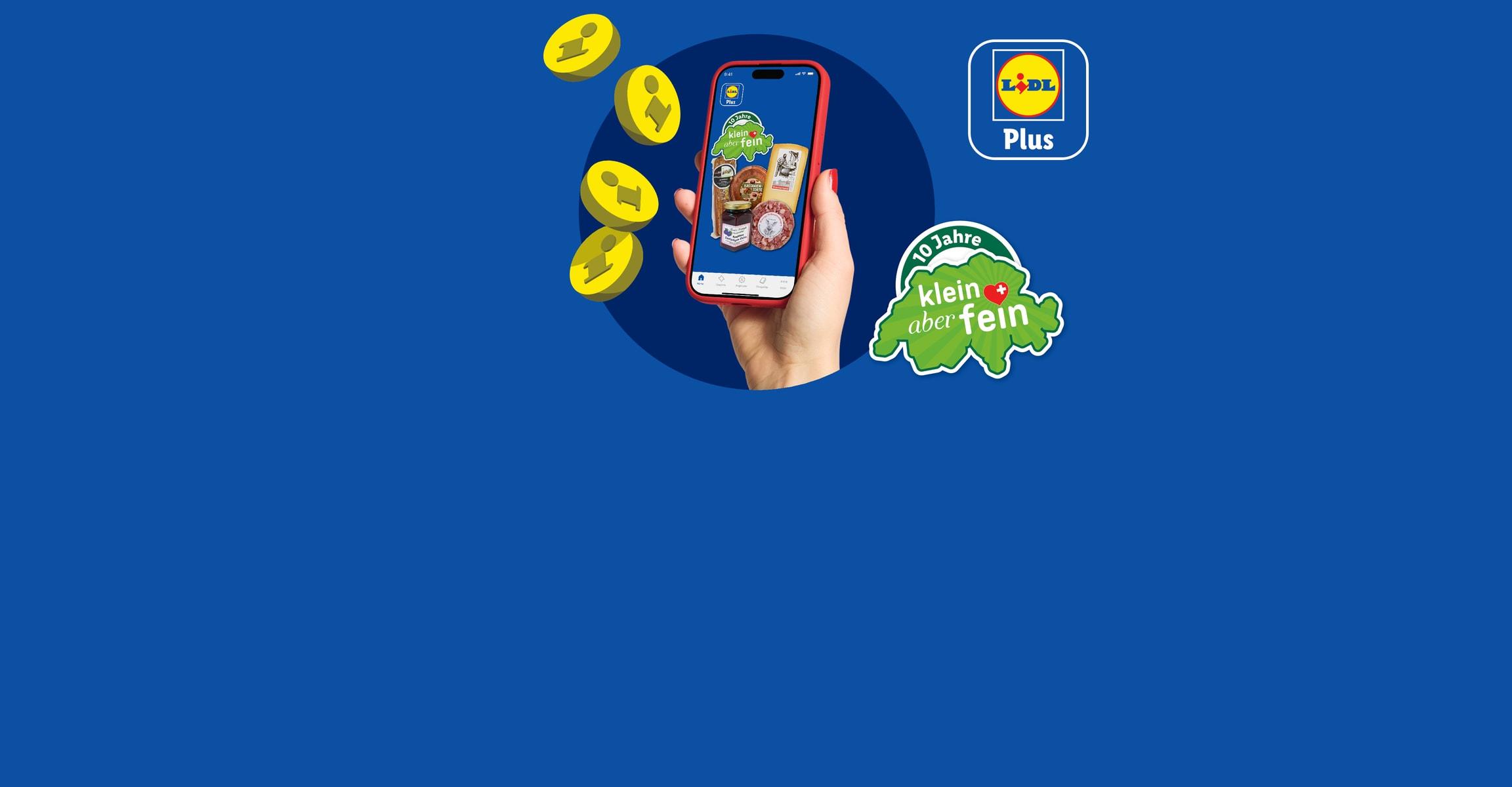 Lidl Plus 10 Jahre klein aber fein